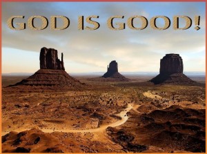 God is good - monument valley (Small)